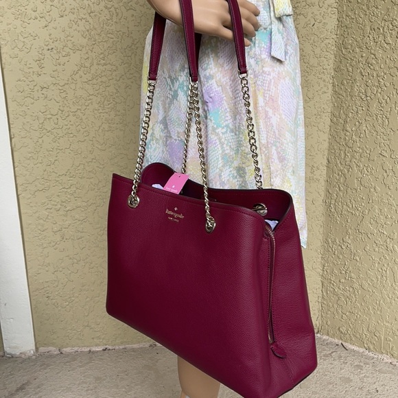 Kate Spade jordyn large chain handle tote - Picture 9 of 16